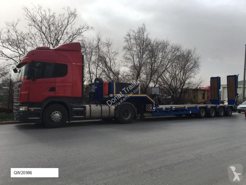 نصف مقطورة Donat 4 axle lowbed - extendable -...