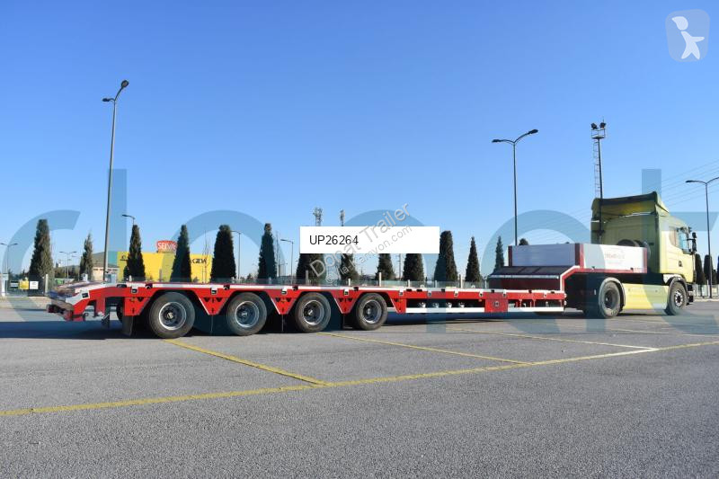 Oplegger Donat 4 axle lowbed without ramps -...