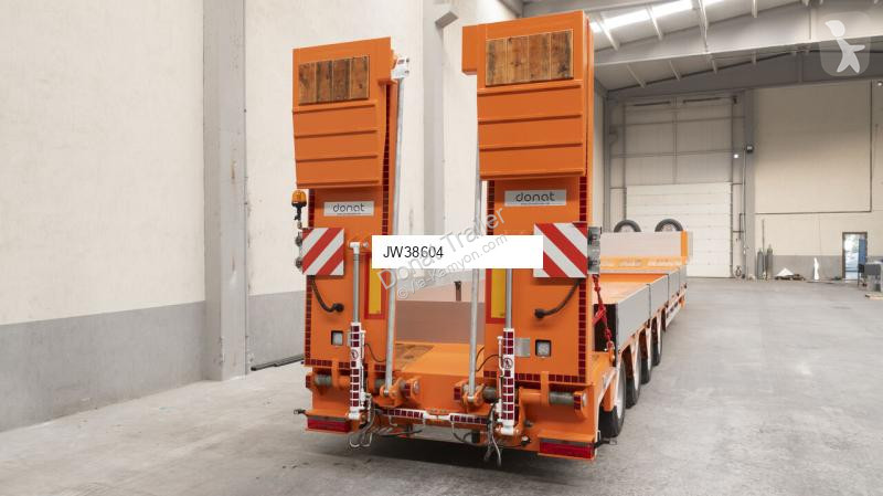 نصف مقطورة Donat 4 axle lowbed with aluminum...