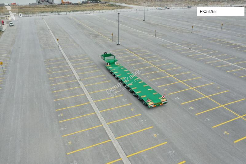 Semi remorque Donat 10 axle extendable lowbed...