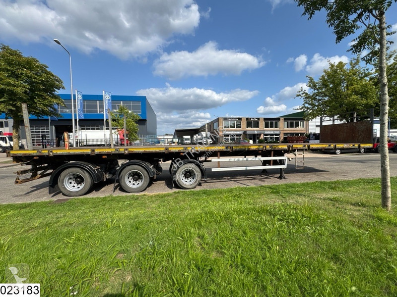 Semitrailer Nooteboom open laadbak 55.000 KG,...