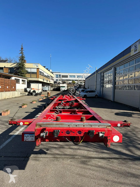 Semitrailer Fliegl Containerchassis für 2...