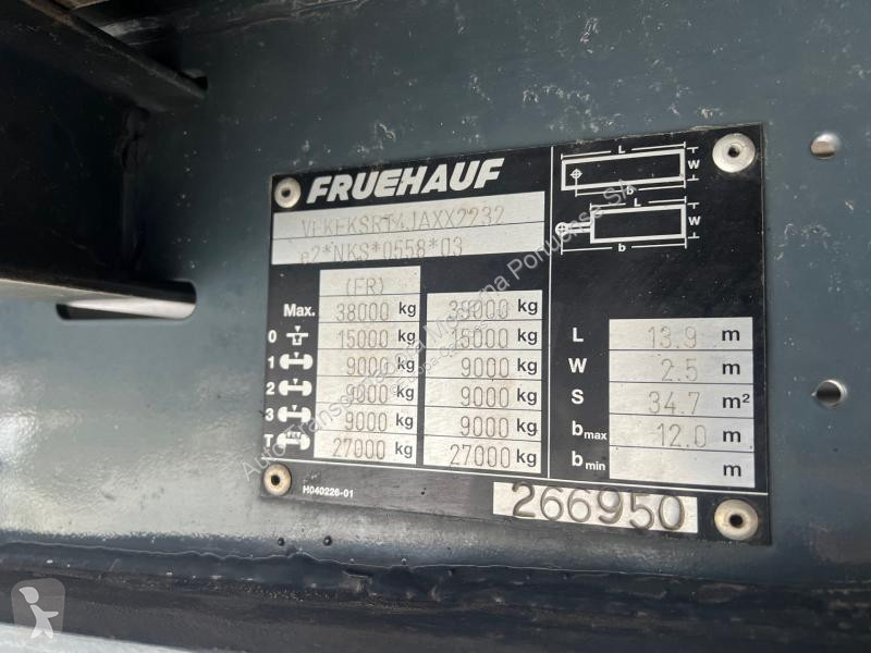 Semirimorchio Fruehauf  Semi-Reboque