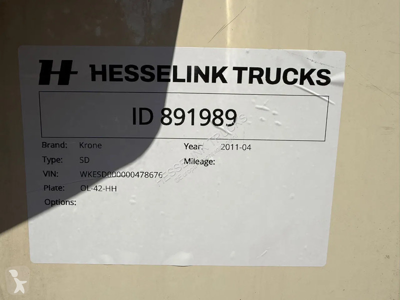 Semirimorchio Krone Thermo King SLX 300 Whisper...