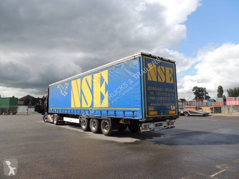 Semitrailer Krone damage