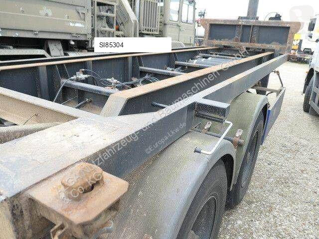 Oplegger Fischer NWK26, Kippchassis, 20 Fuß...