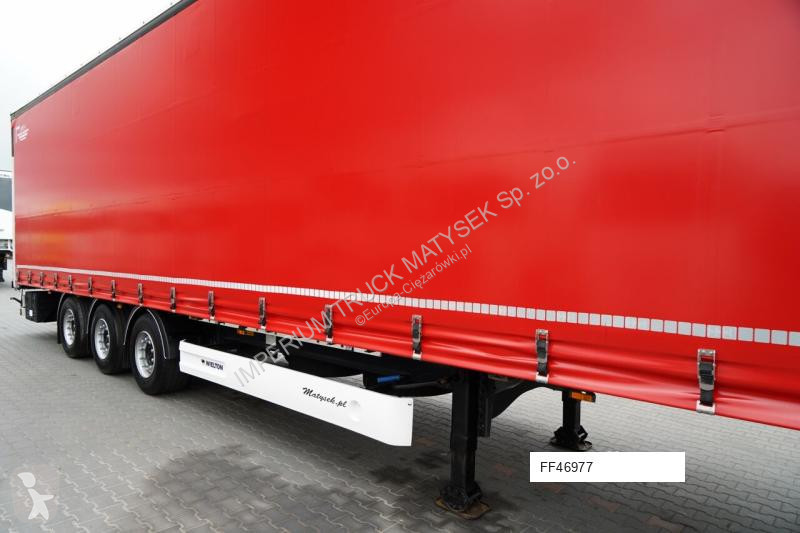 Semitrailer Wielton FIRANKA MEGA / LOWDECK / OŚ...