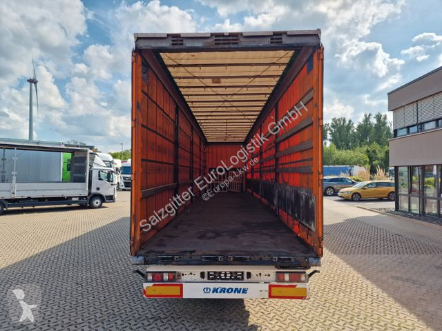 Semitrailer Krone / Hubdach / EDSCHA / Mega