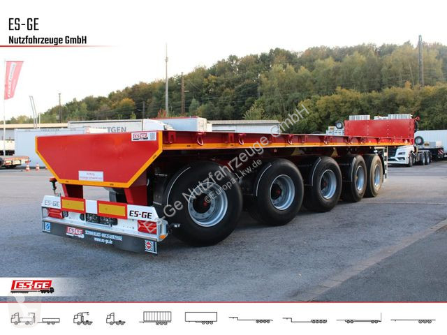 Sættevogn ES-GE 5-Achs-Ballastauflieger