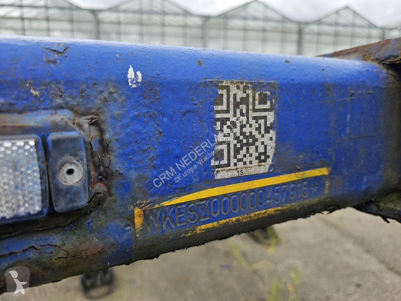 Semi remorque Krone SZ| 20 FOOT CHASSIS | BPW...