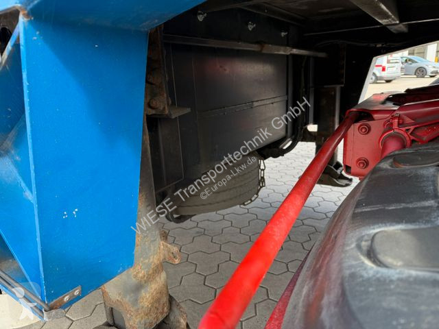 Oplegger Dinkel Gabelstapler-Transporter mit Rampe