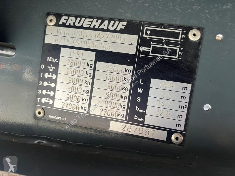 Oplegger Fruehauf  Semi-Reboque