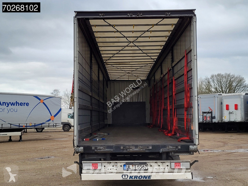 Semitrailer Krone 3 axles Anti-Vandalimus-Plane