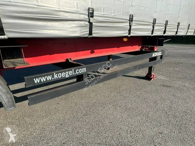 Semitrailer Kögel EC-846-XK fosse porte bobine