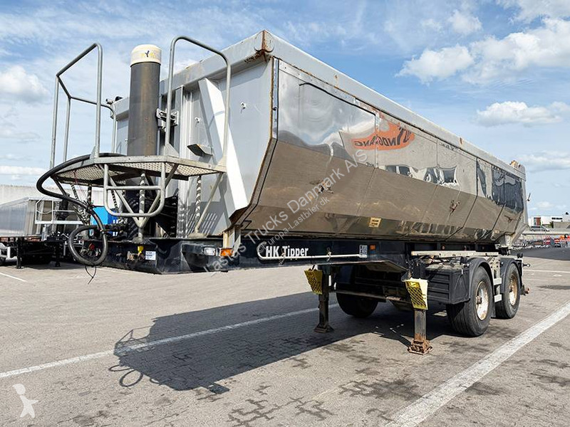 Sættevogn  City tipper / Alukastenmulde Kipper...