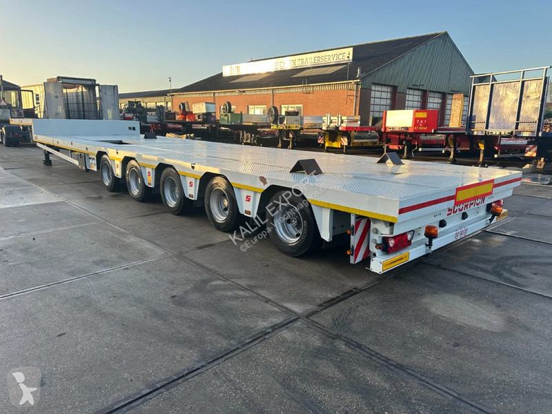 نصف مقطورة Scorpion Low bed / Port Char 5 Axle...