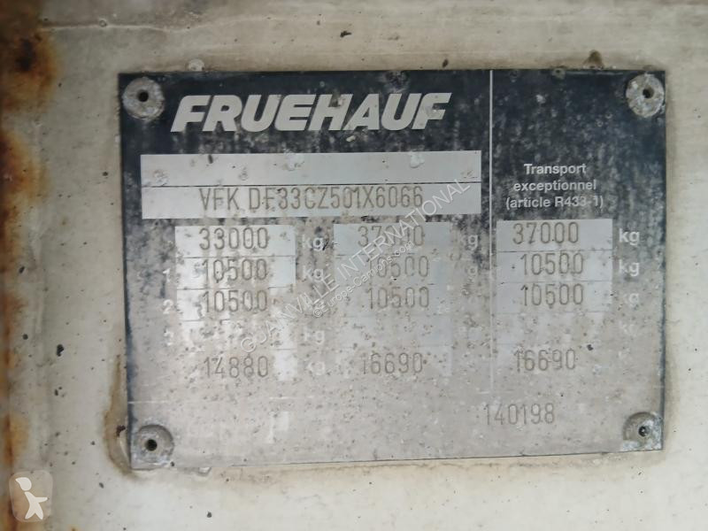 Semirimorchio Fruehauf