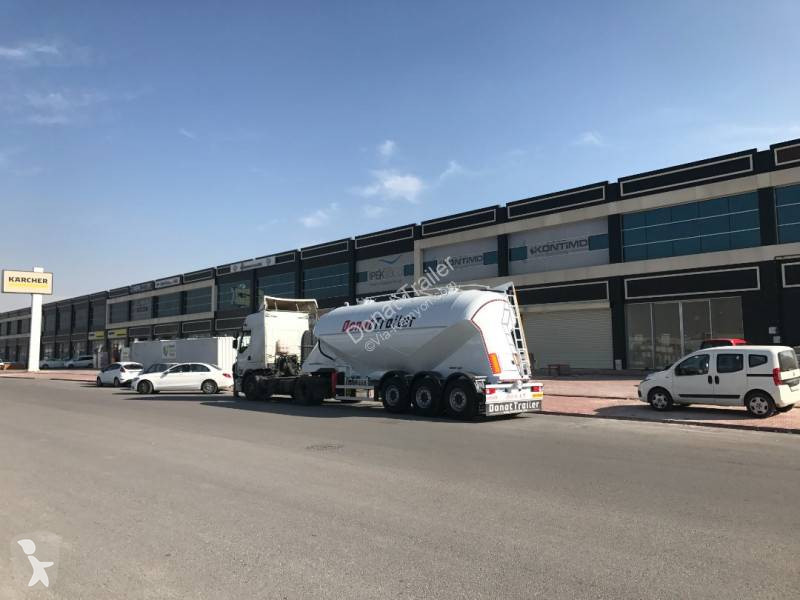 Semirimorchio Donat Aluminum Cement Dry Bulk Silo