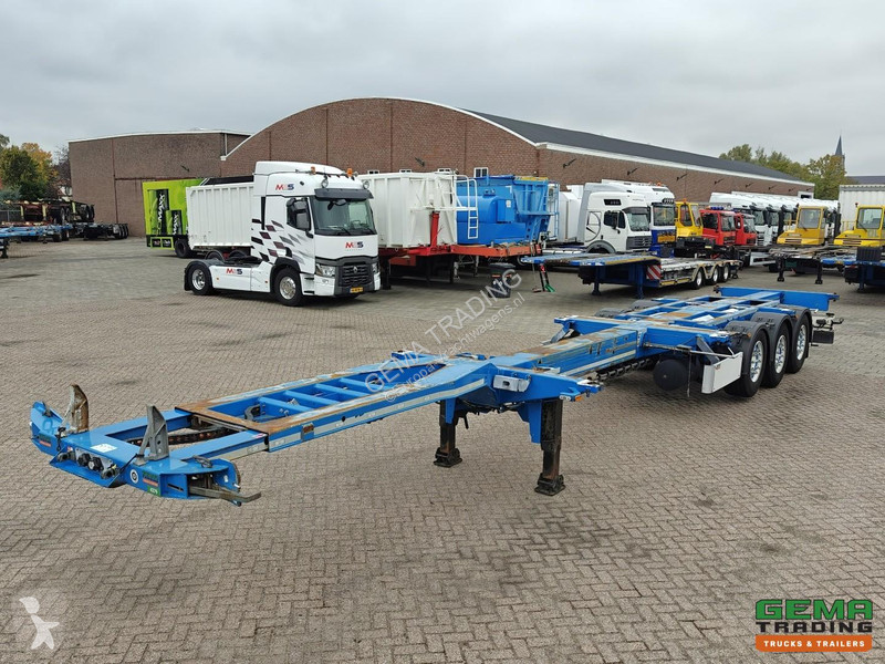 نصف مقطورة Pacton TXC343 3-Axle Valx - MULTI -...
