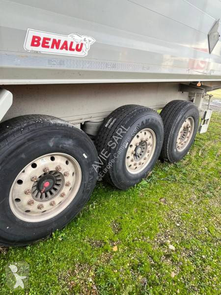 Semi remorque Benalu BENNE ARRIERE 38T