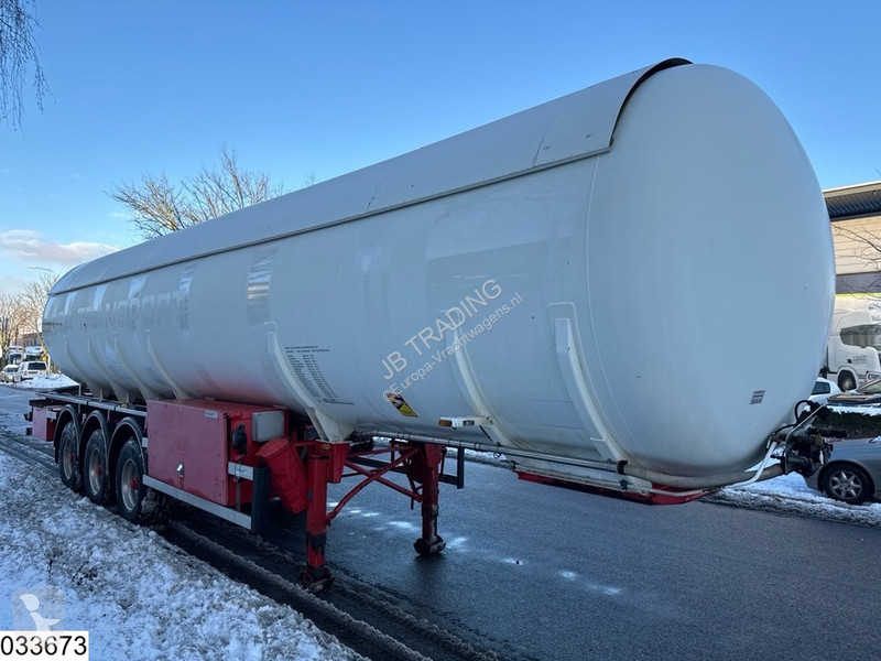 نصف مقطورة Burg Gas 50600 Liter, LPG GPL gas...