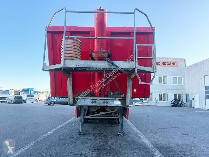 Semi remorque Kel-Berg Tipper / Alukastenmulde...