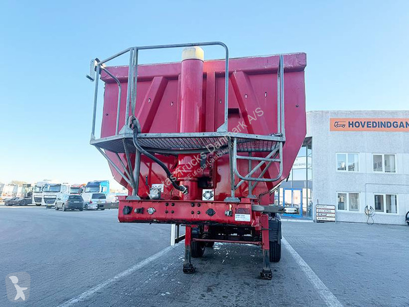 نصف مقطورة  Tipper / Alukastenmulde Kipper 28 m3