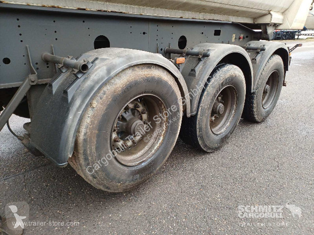 نصف مقطورة Meiller Kipper Stahlrundmulde 26m³