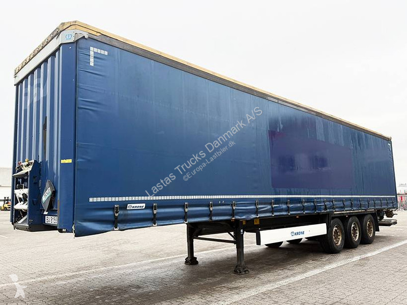 Sættevogn Krone Curtainsider /Planenauflieger LBW