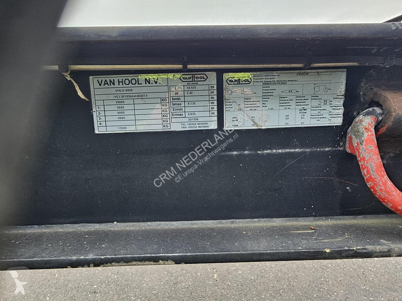 نصف مقطورة Van Hool 3B1096| FOR GAS BOTTELS|...