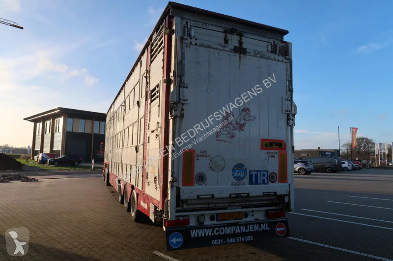 نصف مقطورة Pezzaioli SBA 31 - Cattle Transport