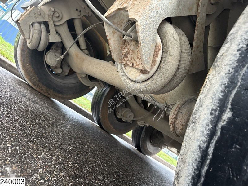 نصف مقطورة Stas kipper Lift axle