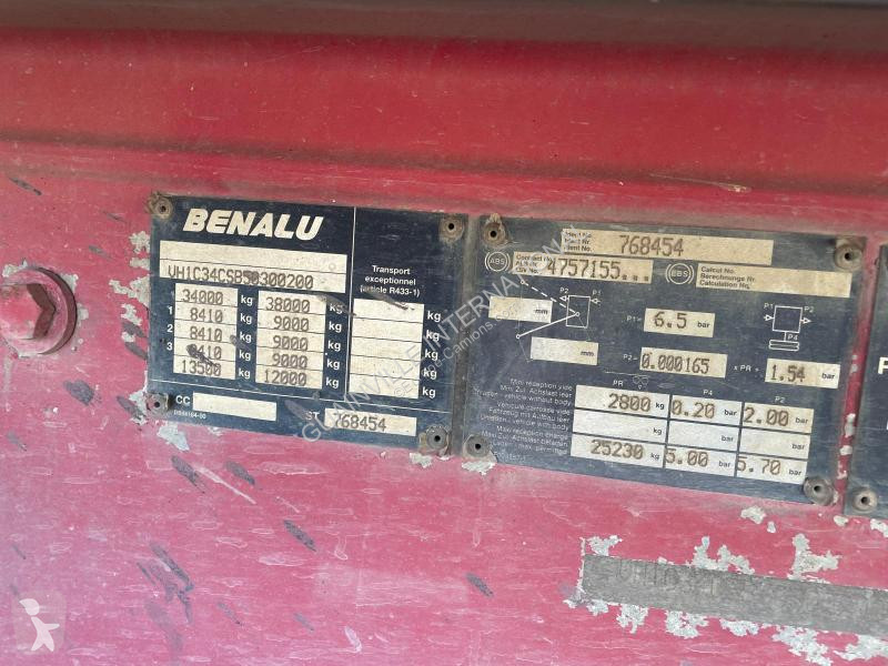 Semi remorque Benalu