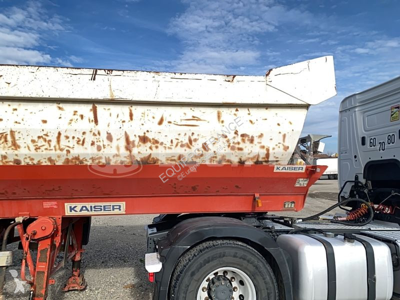 نصف مقطورة Robuste Kaiser S3302V Steel Trailer