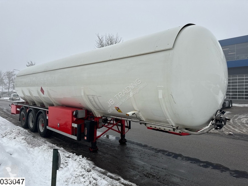 Semi remorque Burg Gas 50600 Liter, LPG GPL gas...