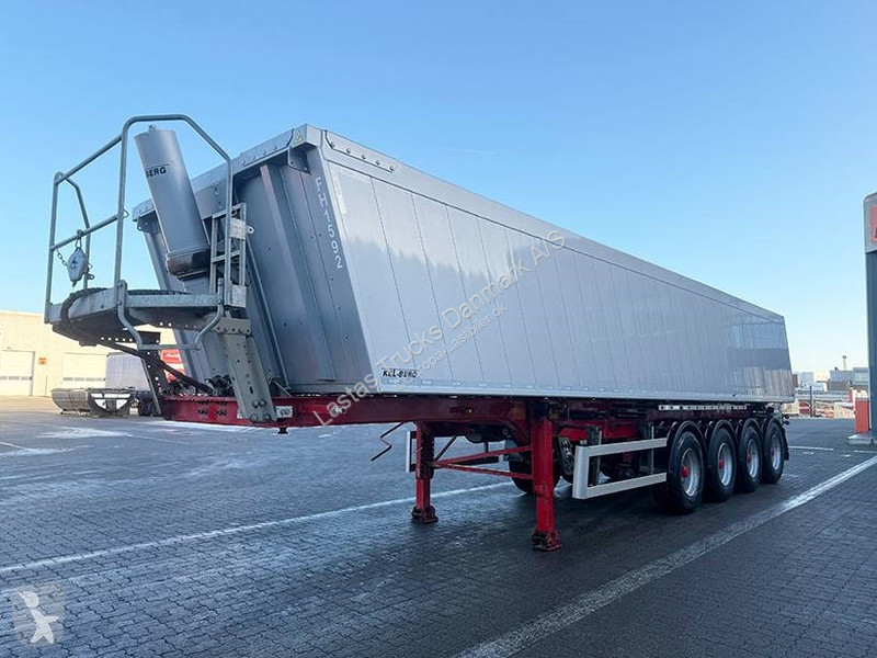 Semi remorque Kel-Berg Tipper / Alukastenmulde...