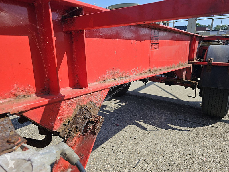 نصف مقطورة Dapa 20 FT CONTAINER 1 AXLE BPW DRUM