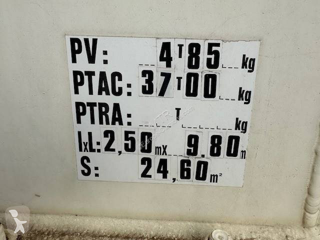Semi remorque Feldbinder SILO 37000 LITRES