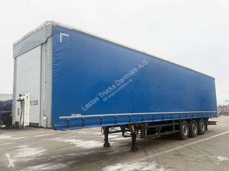نصف مقطورة Kel-Berg Curtainsider / Planenauflieger