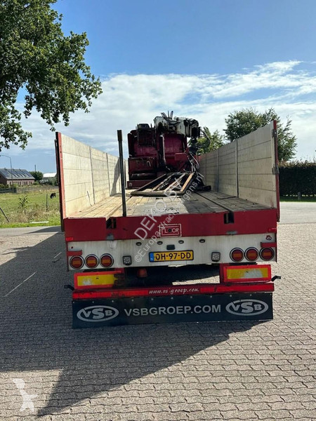 نصف مقطورة Floor 4 assen 130r KLEM 4 assen Hiab...