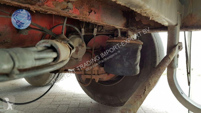 نصف مقطورة Trailor Drum Trailer 3-axle flatbed...