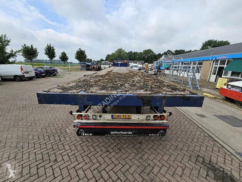 نصف مقطورة  3 Deckers 3 Flatbed Semi-Trailer -...