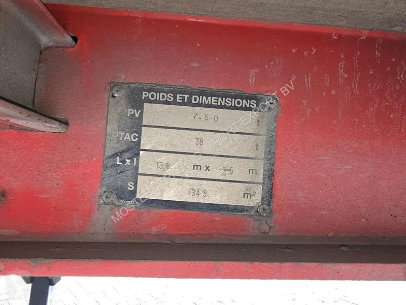 Semitrailer Fruehauf FST4 Fruehauf Enclosed...