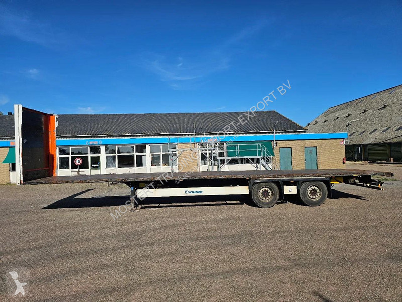 نصف مقطورة Krone N/A Krone 2-axle flatbed...