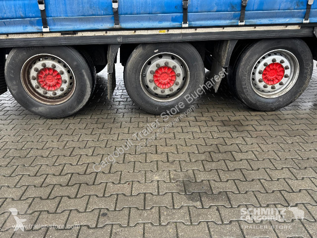 نصف مقطورة Krone Curtainsider Mega