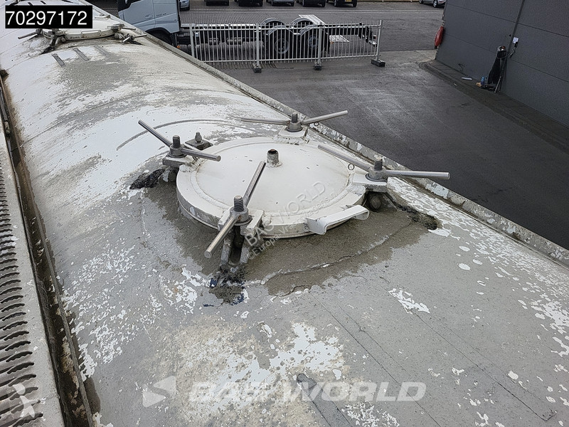 Semi remorque  39000L Liftachse Cement