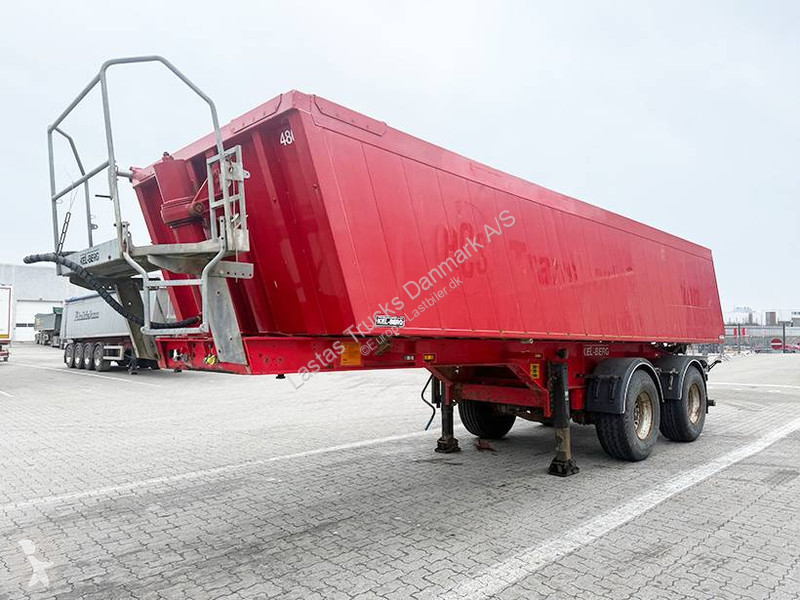 Sættevogn Kel-Berg City tipper / Alukastenmulde...