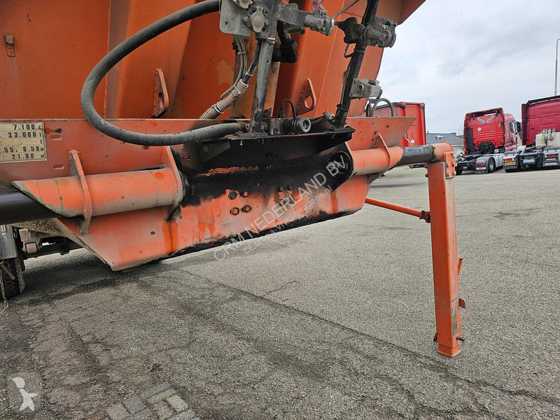 نصف مقطورة  S3302G37 | TIPPER| STEEL CHASSIS...