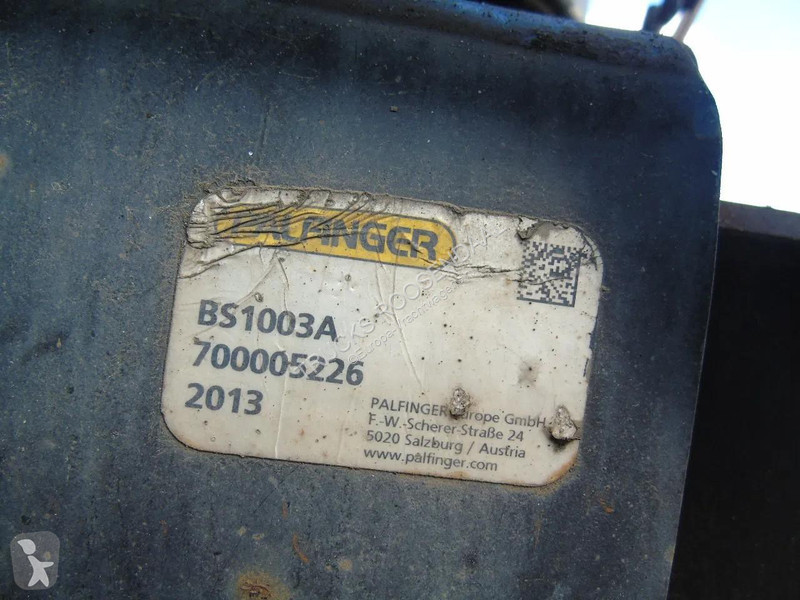 نصف مقطورة MOL PALFINGER PALFINGER 40001EL - 22...