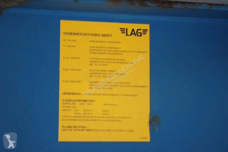 نصف مقطورة LAG CARRIER + MAXIMA 1300